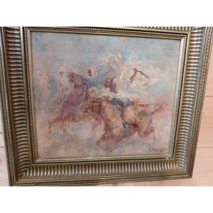 Orientalist Painting E.verschaffelt