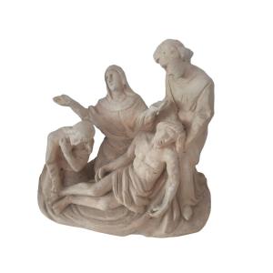 Pieta Deposition Of Christ Terracotta 1860