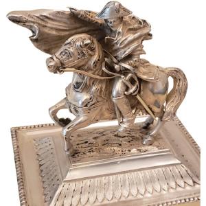 Solid Silver Wolf & Knell Hanau Figurine Napoleon Bonaparte