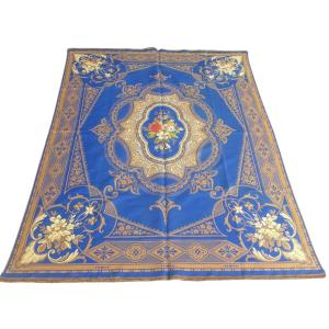 Table Tapestry With Flower Decorations 130 Cm X 173 Cm Without Fringes 