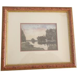 Louis Alexande Cabie 1896 Watercolor