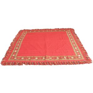 Red Napoleon III Table Tapestry 