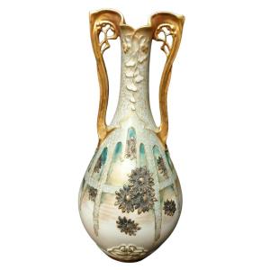 Remise 20% Riessner Stellmacher Kessel Ceramic Vase Circa 1900