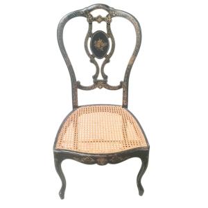 Low Chair Of The Late Napoleon III With Gilding 