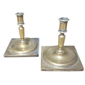 Two 19th Century Candlestick End Tables 