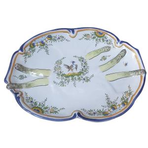 Alfred Renoleau 13-piece Earthenware Asparagus Set 