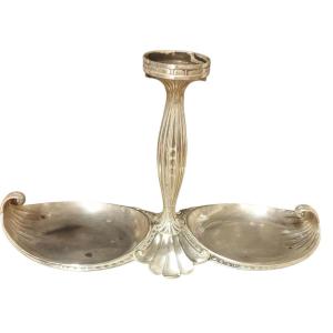 Art Deco Centerpiece Serving Stand, Gallia Silverware 