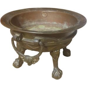 Important Bronze Garden Brazier 