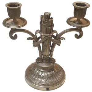 Candelabra, Candlestick, Table End, Silversmith Christofle