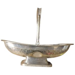 Crouch & Sons Silver-plated Metal Candy Bowl 