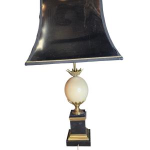 Charles House Ostrich Egg Lamp 