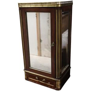 Small Louis XVI Period Mahogany Display Case