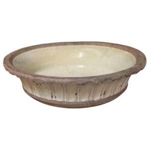 Large Flat Bowl Dynasties Song China Celadon Diameter 31 Cm Stoneware