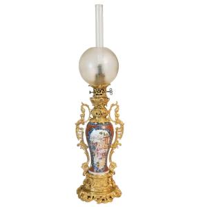 18th China Porcelain Carcel Has Porcelain And Gilded Bronze Moderator