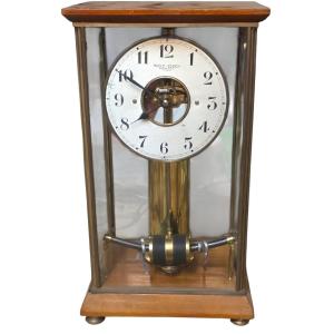 Electric Skeleton Clock Bulle Clock Circa 1920