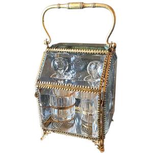 Napoleon III 19th Century Perfume Cellar Set