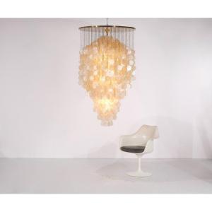 Pendant Lamp Attributed By Verner Panton, 1960's.