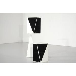 Pair Of Elipson "1401" Model Speakers, France, 1980s.