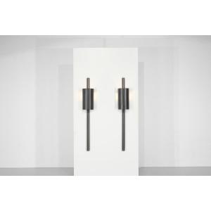 Pair Of "monza" Wall Lights By Franck Robichez For Dritsh, Paris, 1990s.