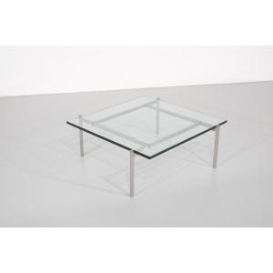 Coffee Table Pk61 By Poul Kjaerholm For Fritz Hansen. Denmark 1956.