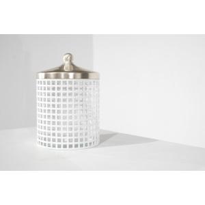 Sugar Bowl By Josef Hoffmann For Bieffeplast, Italy, 1980s