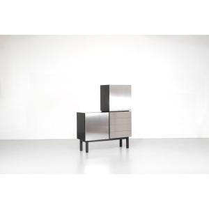 Parioli System Sideboard Designed By Lodovico Acerbis For Parioli, Italy, 1971.