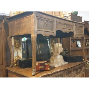 Minister's Desk In Natural Wood