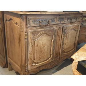 Provençal Buffet In Carved Walnut