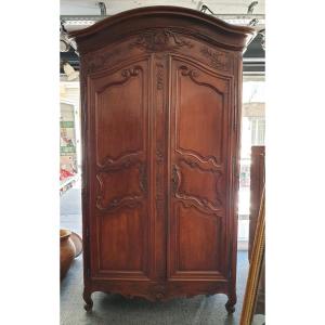 Provencal Walnut Wardrobe
