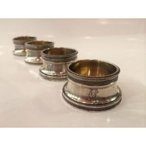 Orest Kurlyukov 1908 Moscow. Silver Napkin Holder