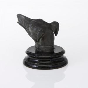 Dog-shaped Business Card Holder. 19th Century