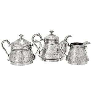 Ikonnikov Si Moscow 1877. Tea Service