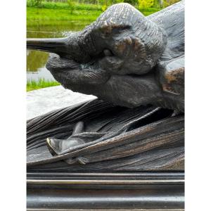 Bronze. Auguste Nicolas Cain 1822-1894 France.