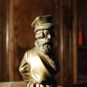 Russian Owner Of The 19th Century. Bronze. St. Petersburg