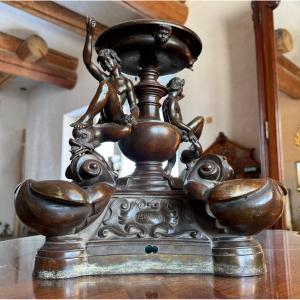 Large Copy Of The "turtle Fountain" In Rome