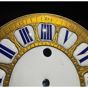 Louis XV Style Cartel Clock. Original Patina. H-50cm