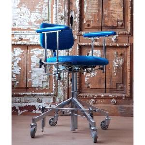 Work Chair. Chrome Plated. 1970