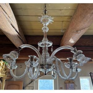 Venetian Chandelier In Polished Glass