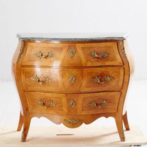 Dresser With Marquetry. Early 20th Century