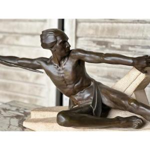 Max Le Verrier. Art Deco Period. L-110cm