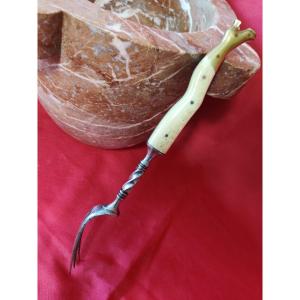 Fork A La Jambette Late 19th Century