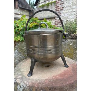 Bronze Pot Dated 1716
