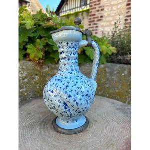 Nuremberg Earthenware Pitcher 18th 