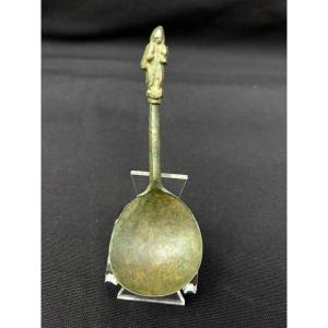 Medieval Spoon Called Apostle Spoon Around 1500