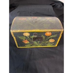 Norman Painted Box, Mid-19th Century