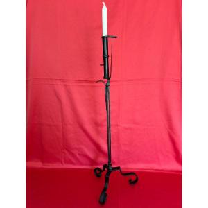 Wrought Iron Chandelier Or Resin Rack 18th Century