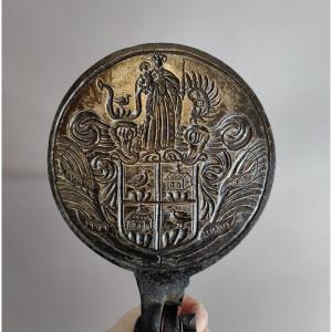 Wrought Iron Host Mold, Switzerland, Circa 1700