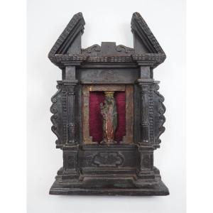 Miniature Altar With The Virgin Mary And The Child Jesus In The Renaissance Style, 1657