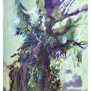 José Crunelle (1924-2012). "tree". 1989.