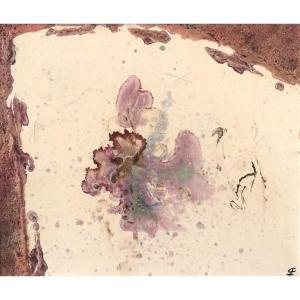 Gaston Xhardez (1924-1996). Abstraction. Circa 1960. Belgian School. 
